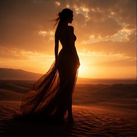 Desert reverie — original SceneVela video concept artwork