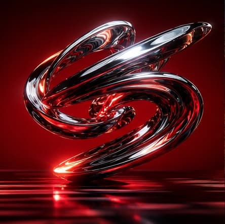 Chrome kinetic — original SceneVela video concept artwork