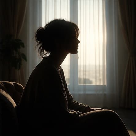 Quiet portrait — original SceneVela video concept artwork